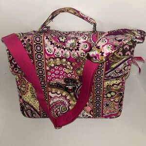 Vera Bradley "Very Berry Paisley" (2010) Laptop Tote